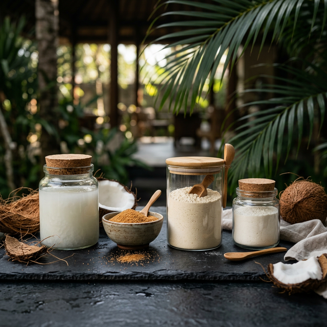 Our organic coconut products